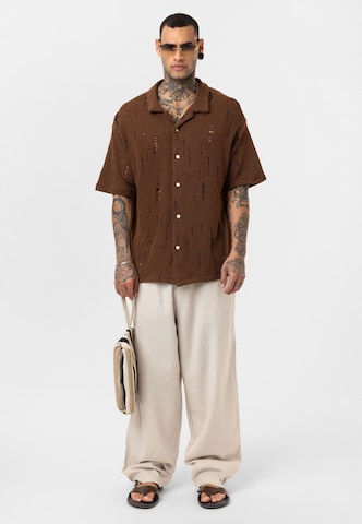 Dandalo Comfort Fit Paita 'Raymond' värissä ruskea