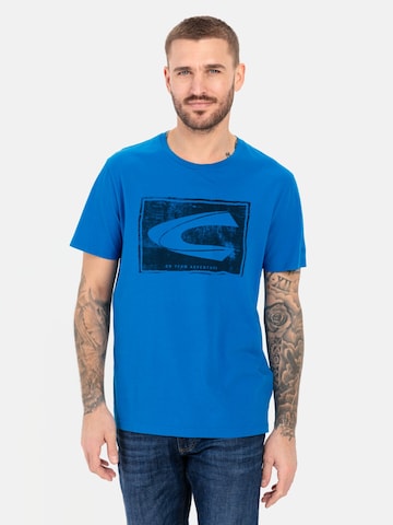 T-Shirt CAMEL ACTIVE en bleu : devant