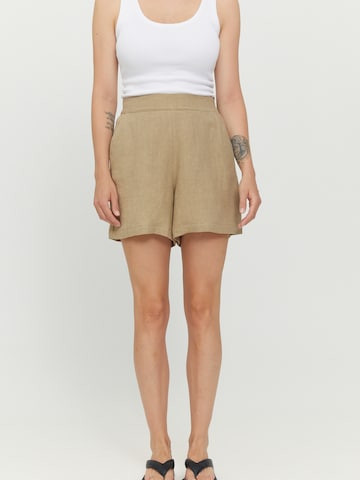 mazine Regular Shorts ' Pinki ' in Beige: predná strana