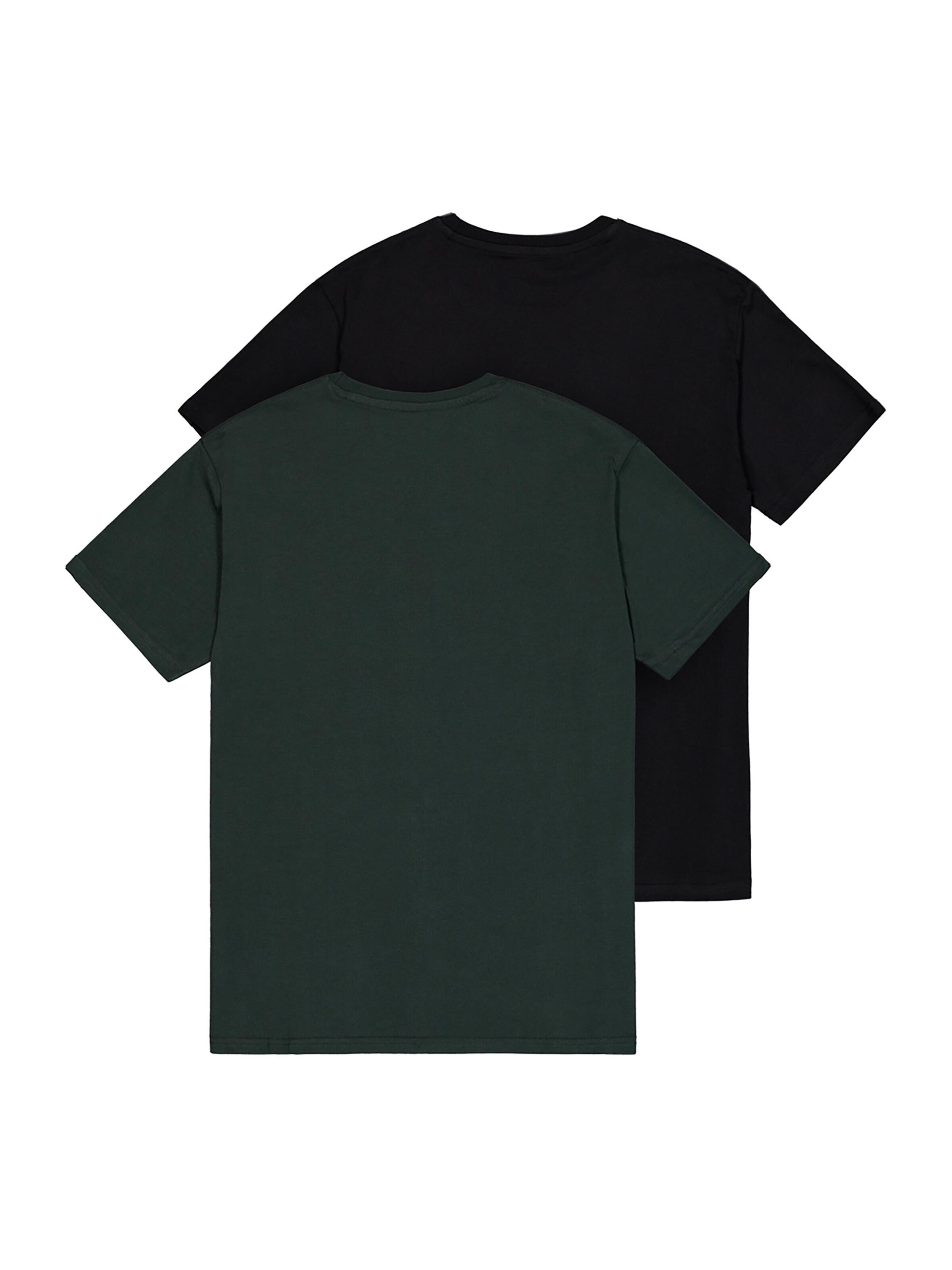 ALPHA INDUSTRIES Shirt 'Basic 2 Pack'‌‌‌‌ in Mischfarben
