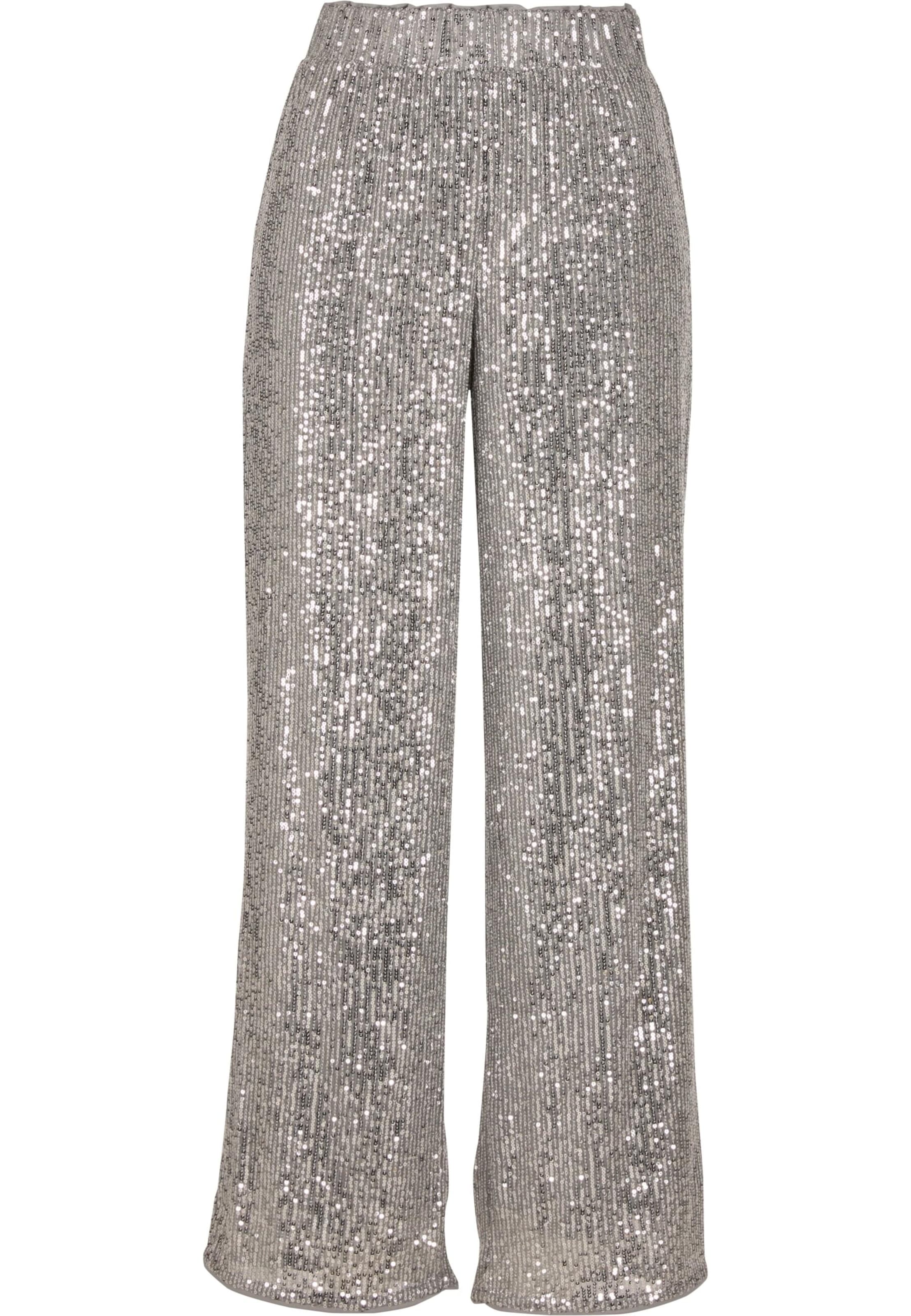 Noisy may Hose 'NMScarlet' in silber, Produktansicht