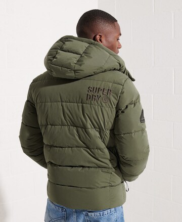 Superdry Winterjas 'Mountain' in Groen