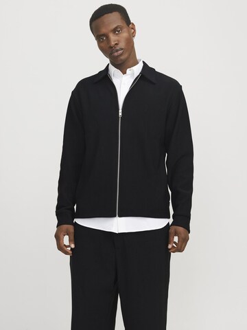 JACK & JONES Regular fit Between-season jacket in Black: front