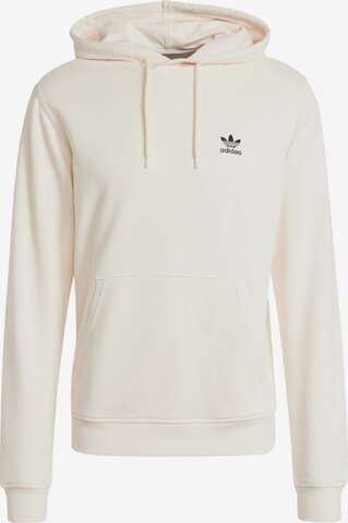 ADIDAS ORIGINALS Sweatshirt 'Trefoil Essentials' in White: front