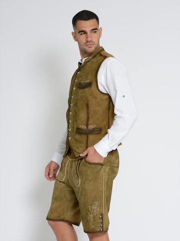 Rißberg Traditional vest in Beige