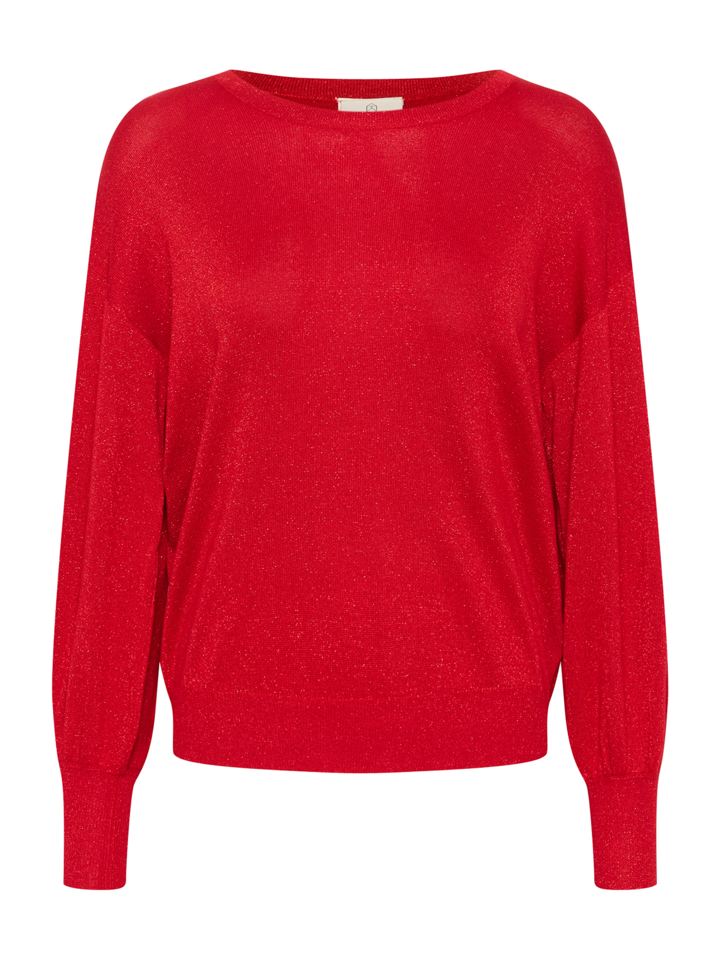 Kaffe Svetr 'KARegina' – červená: přední strana