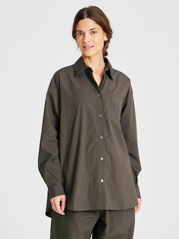 Gai+Lisva Shirt 'Astrid' in Grau: Vorderseite