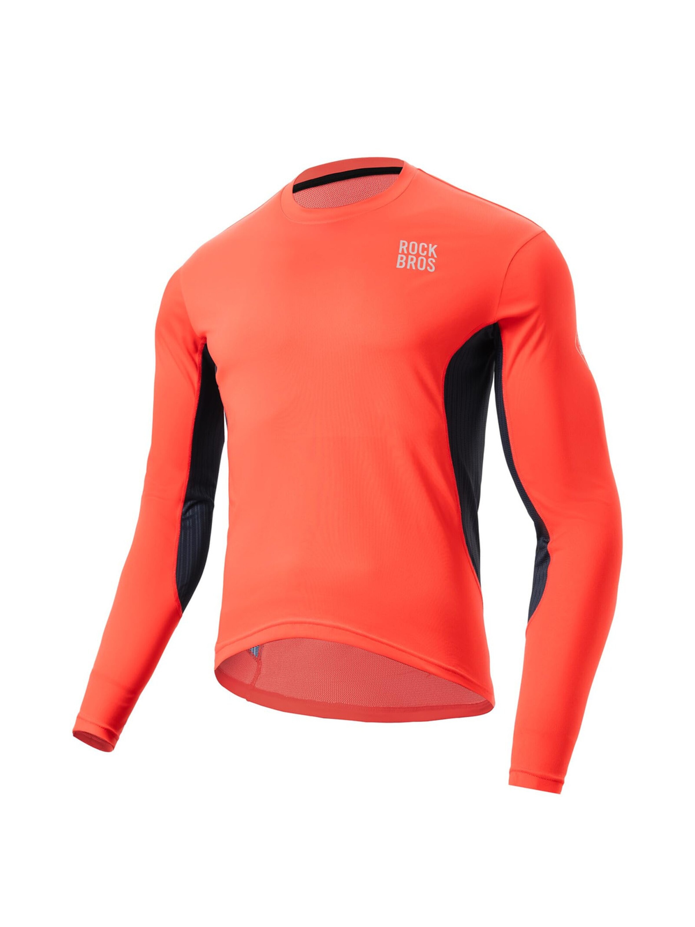 ROCKBROS Jersey 'Radtrikot Langarm Herren' in 4XL/Regular in Orange, Item view