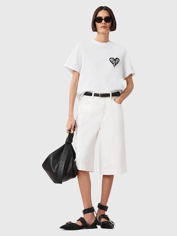 AllSaints - Camisa 'TRIP LISA' em branco