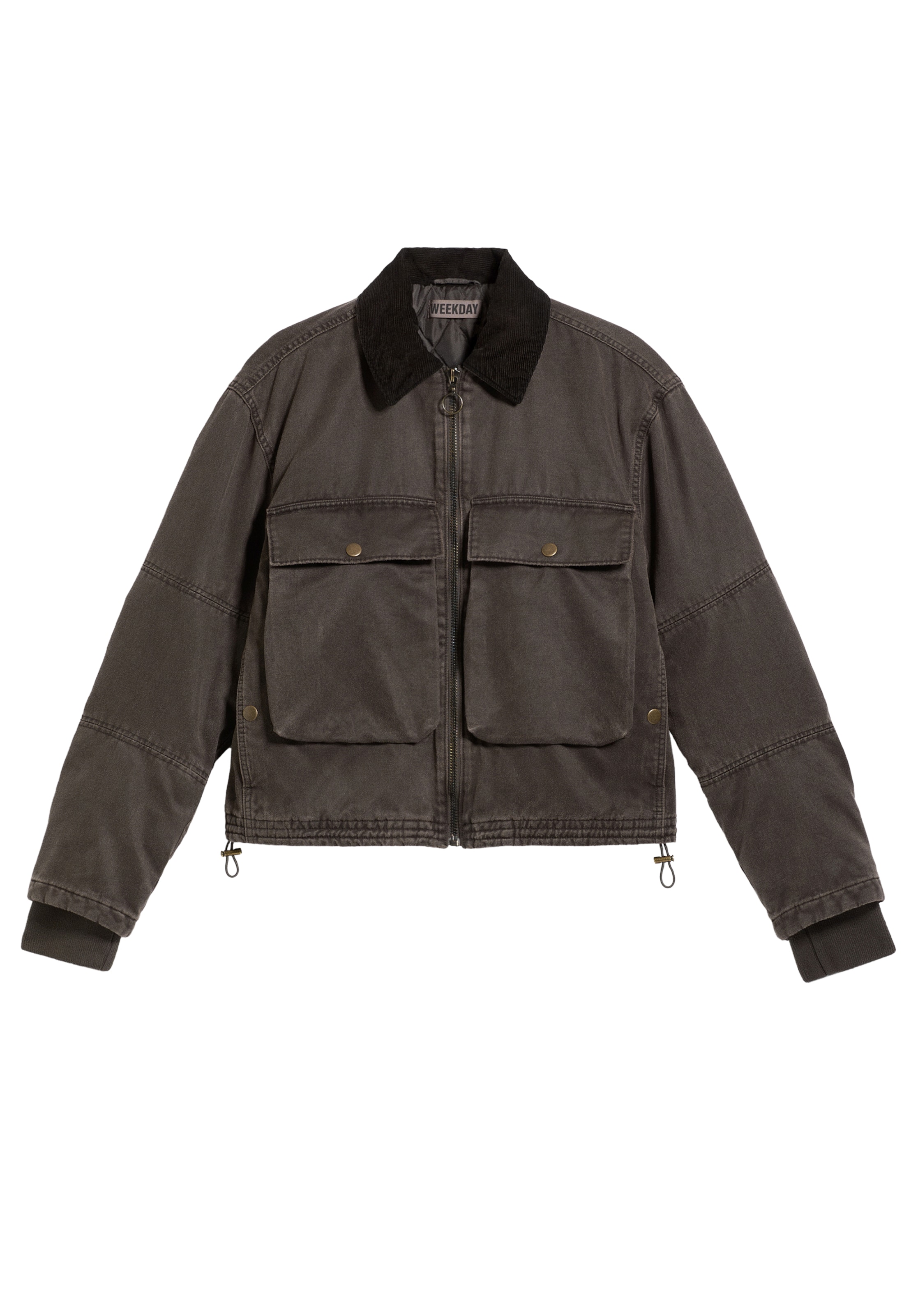 WEEKDAY Between-Season Jacket 'Philip' in Grey: front