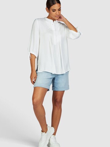 MARC AUREL Blouse in White