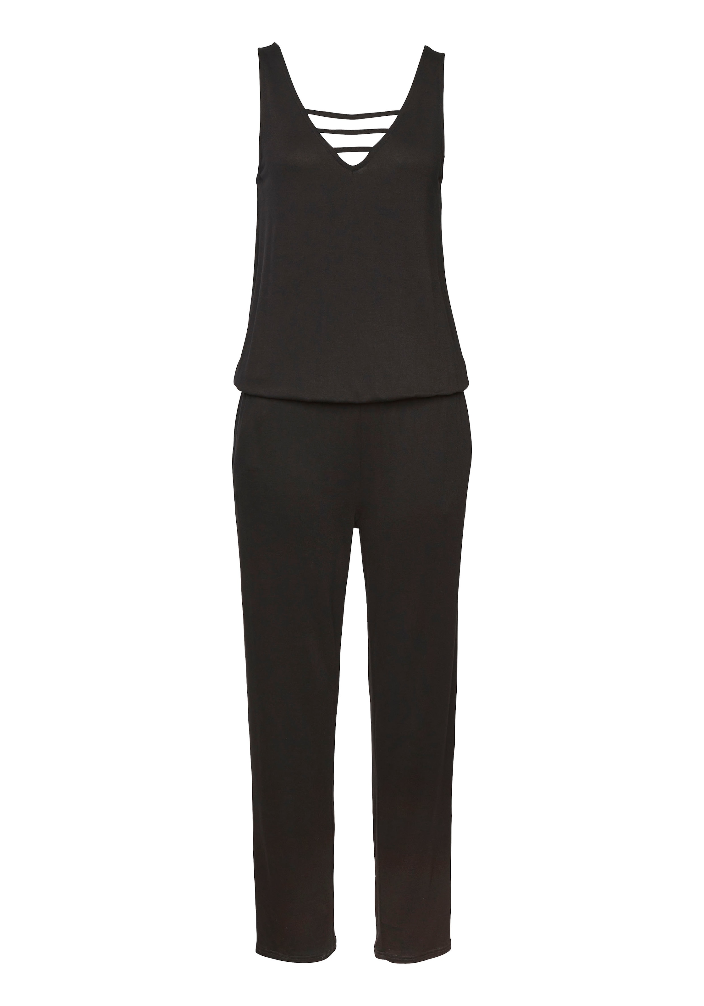 s.Oliver Jumpsuit in Black: front