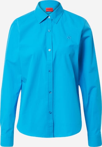 HUGO Red Blouse in Blauw: voorkant