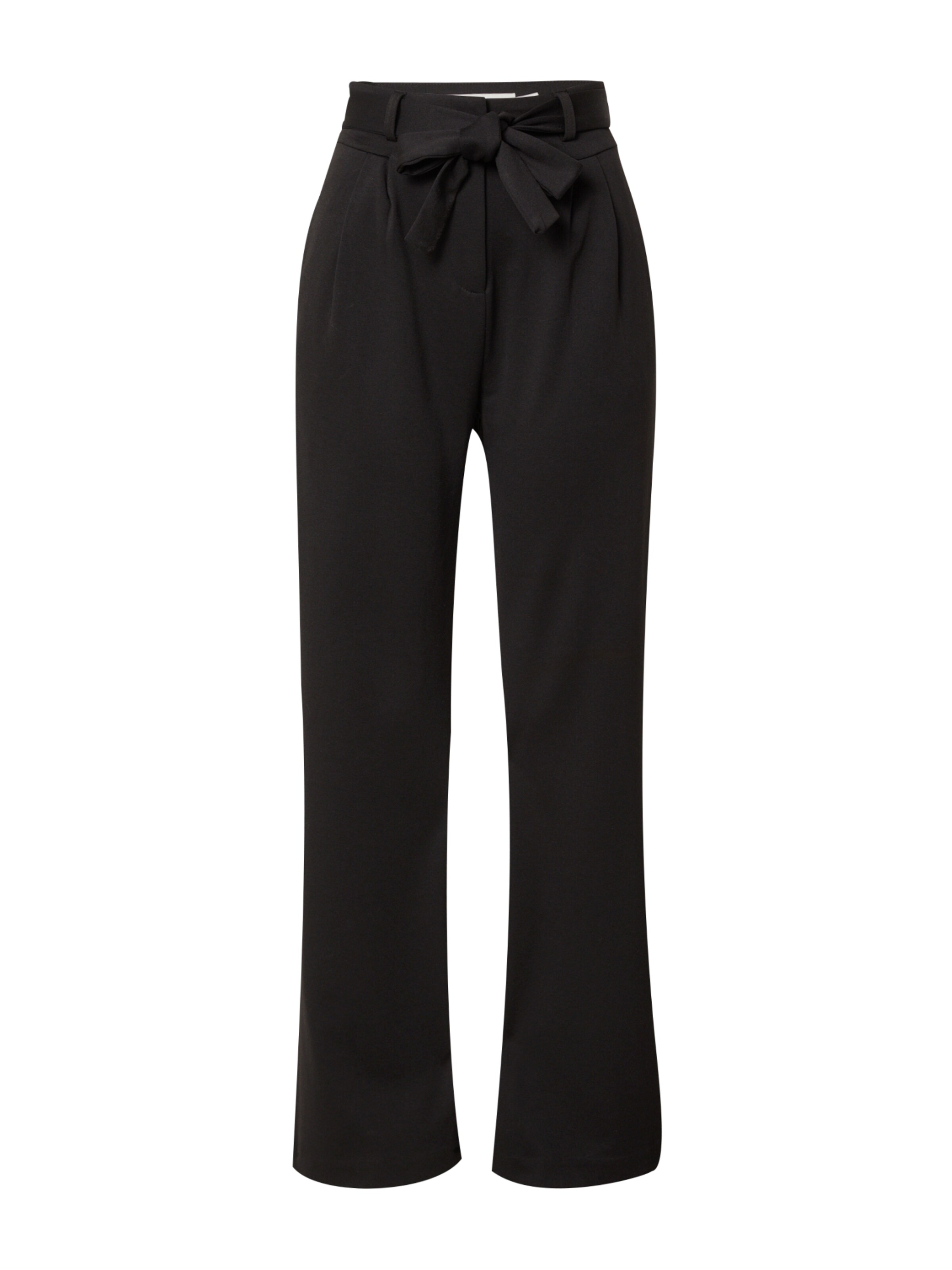 ICHI Hose 'MONSE' in Schwarz: Vorderseite