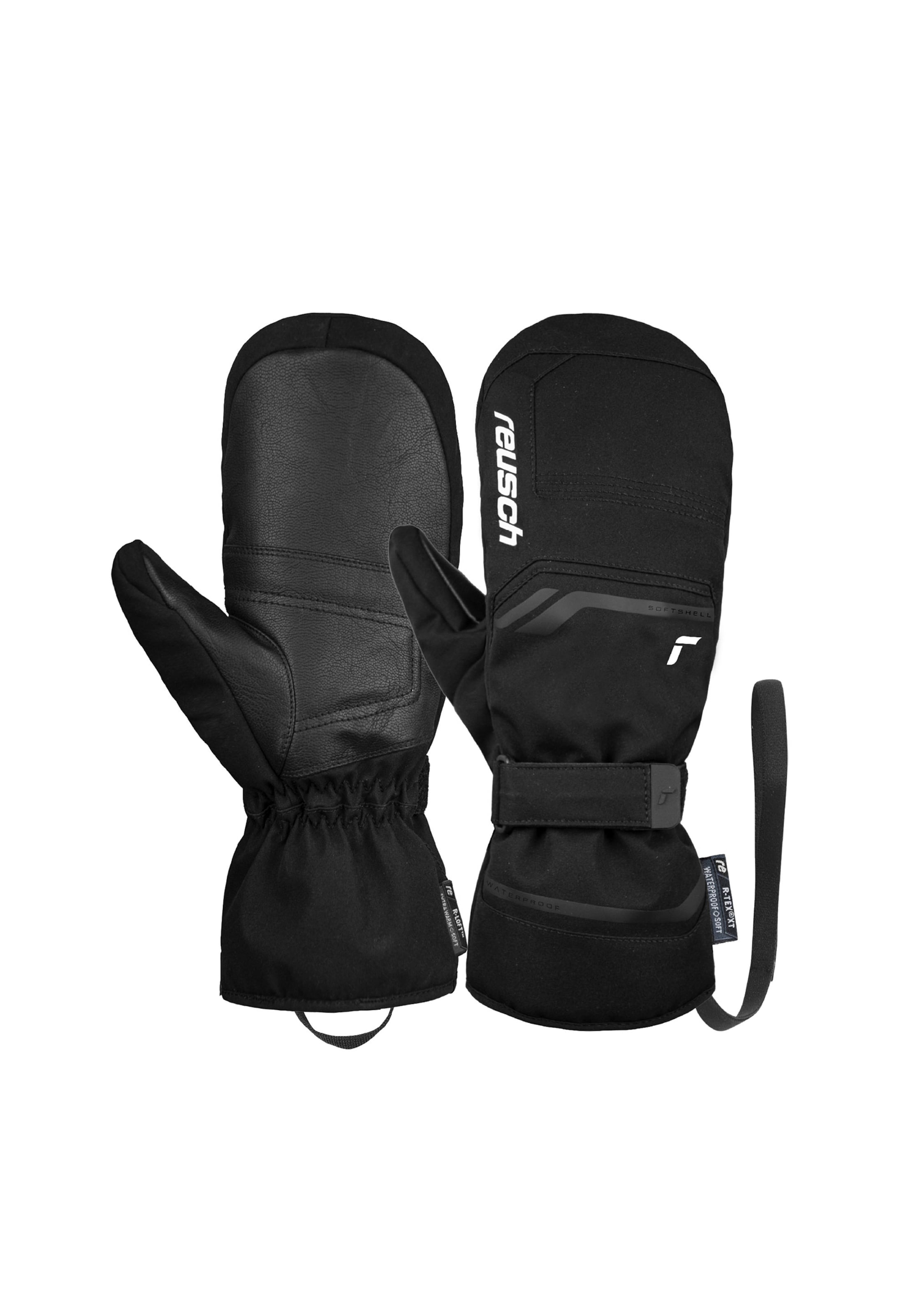 REUSCH Sports gloves in Black: front