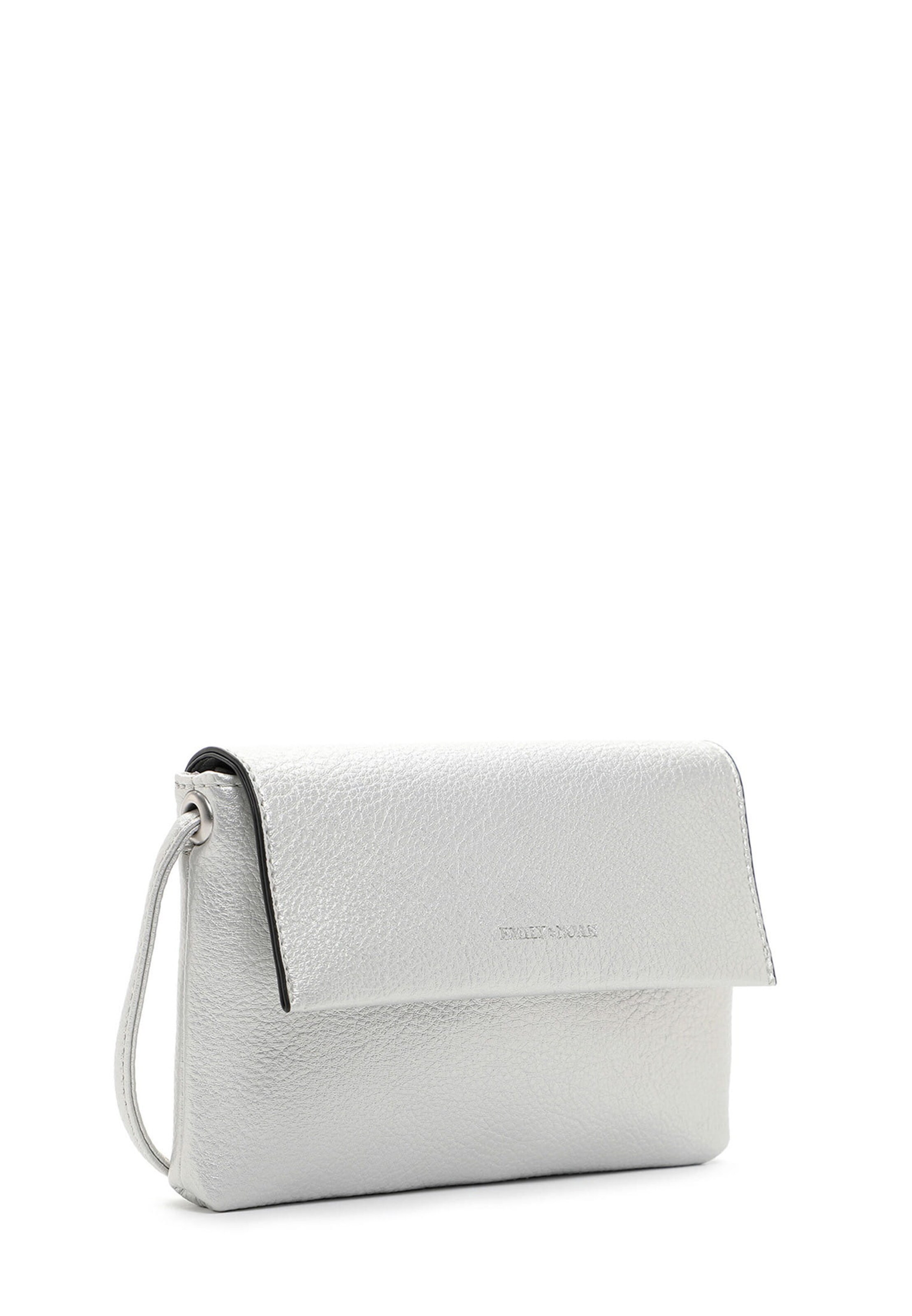 Borsa a spalla 'Emma' di Emily & Noah in argento