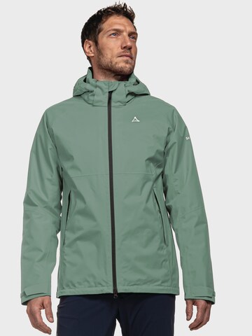 Schöffel Outdoor jacket 'Easy XT' in Green: front
