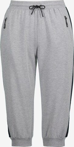 Ulla Popken Tapered Hose in Grau: predná strana