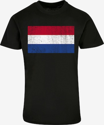 T-Shirt F4NT4STIC en noir : devant