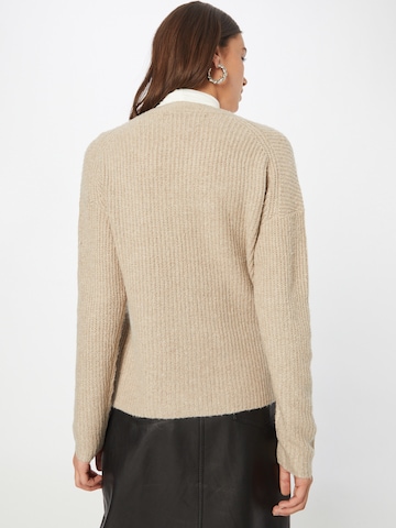 Pull-over 'Gabi' ONLY en marron