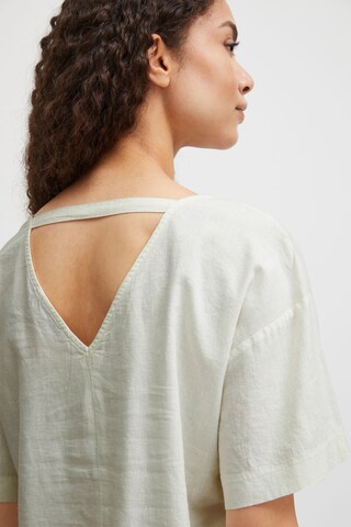 T-shirt 'Byfalakka' b.young en blanc