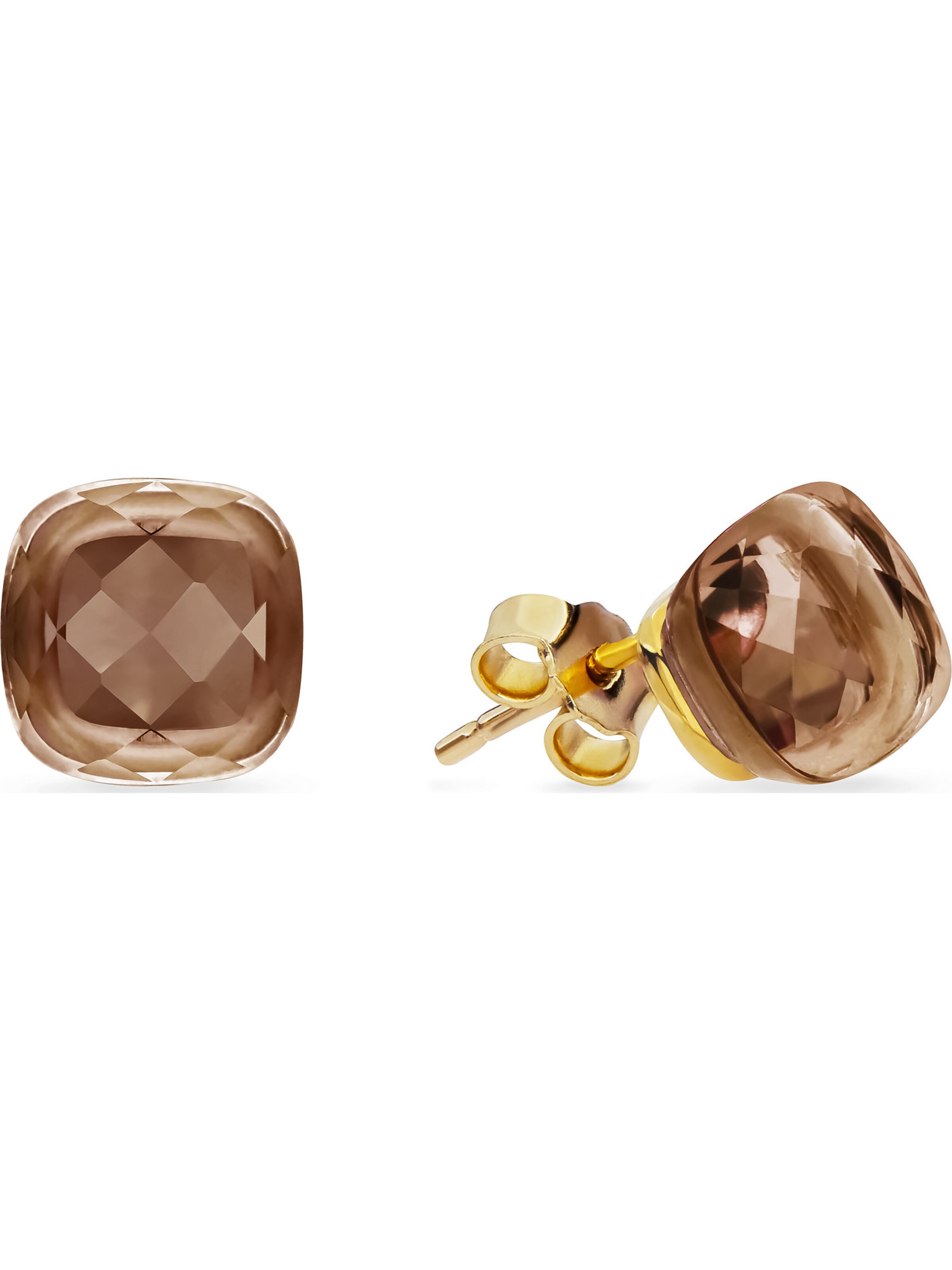 CHRIST Earrings in Brown