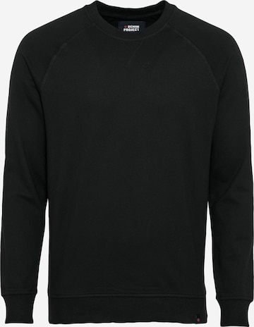 Denim Project Regular Fit Sweatshirt in Schwarz: predná strana