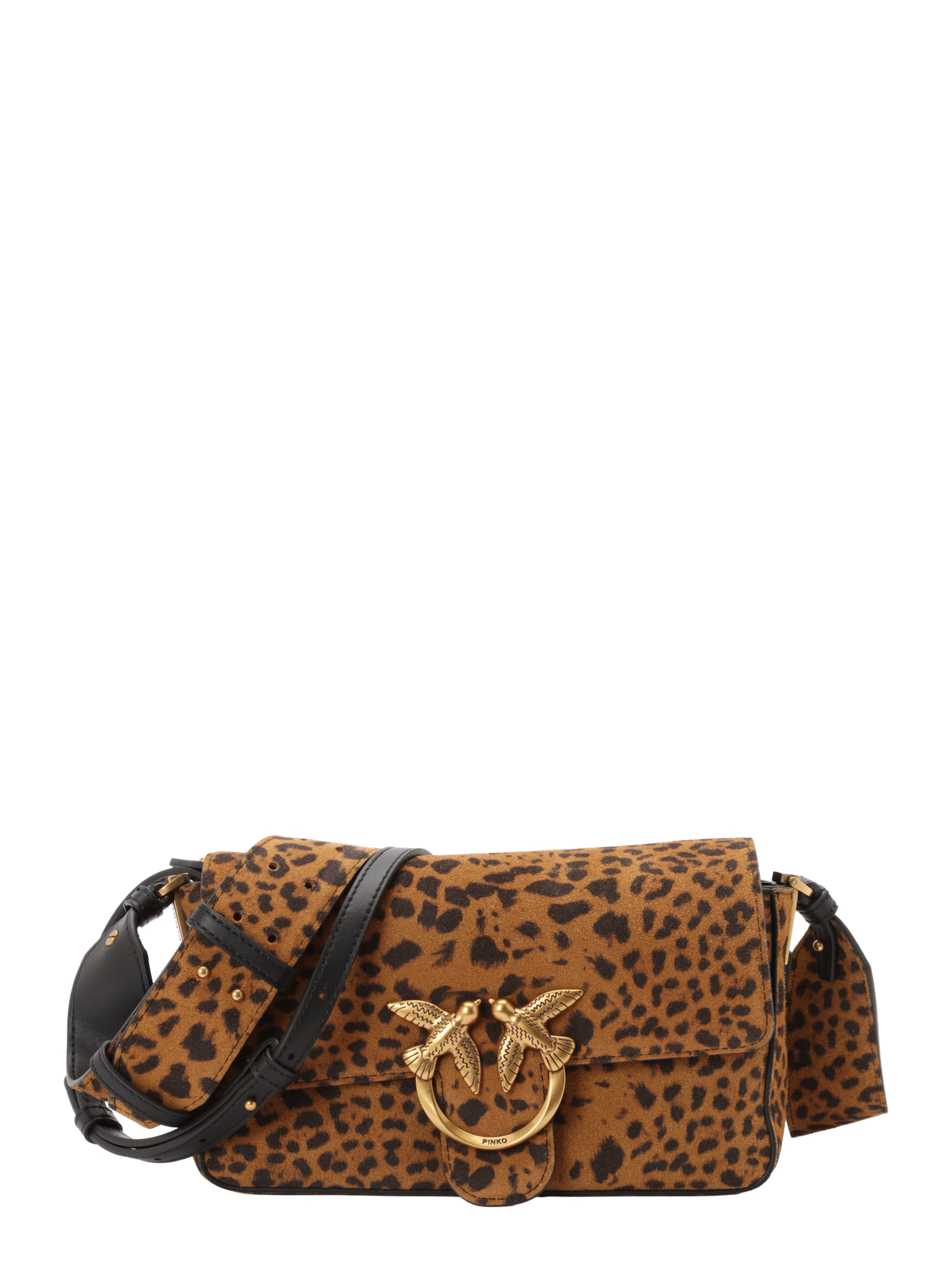 PINKO Crossbody Bag 'Slouchy' in Brown: front
