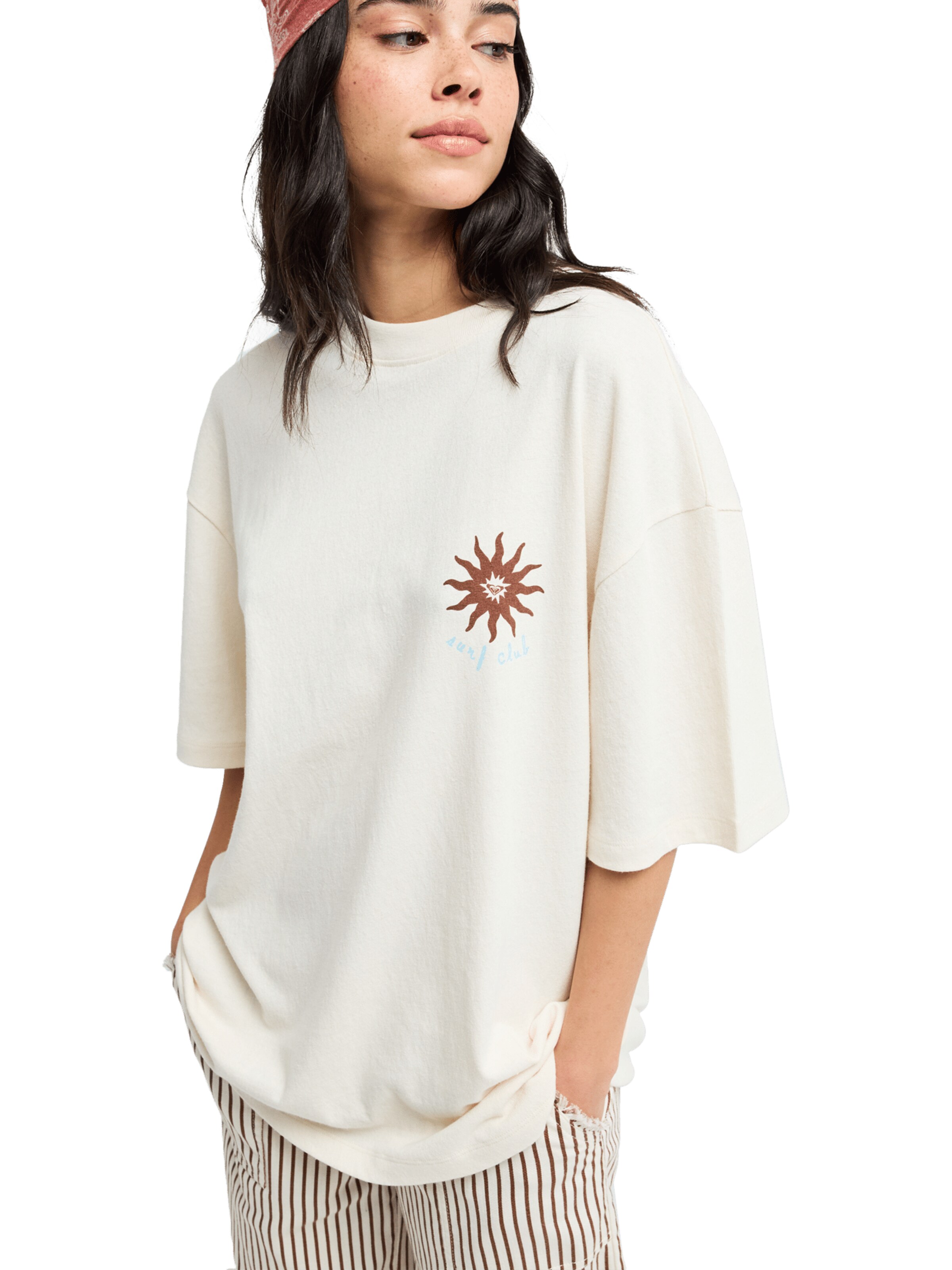 ROXY Shirt 'My Boyfriend' in White: front