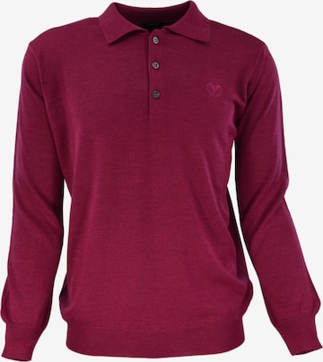 Carlo Colucci Sweater 'Candela' in Purple: front