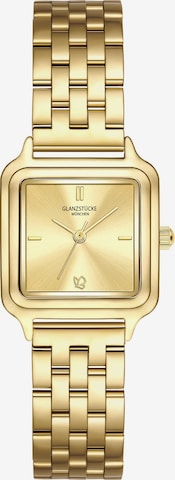 Glanzstücke München Uhr in Gold: Vorderseite