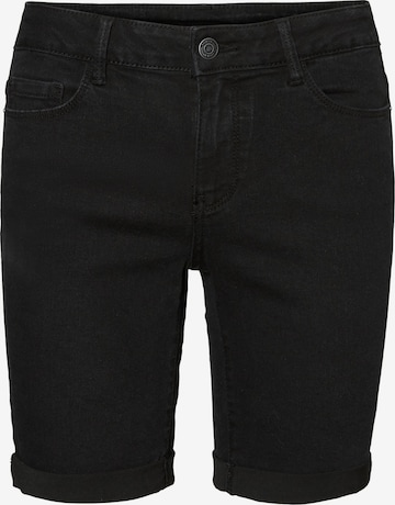 VERO MODA - Vaquero 'Hot Seven' en negro: frente