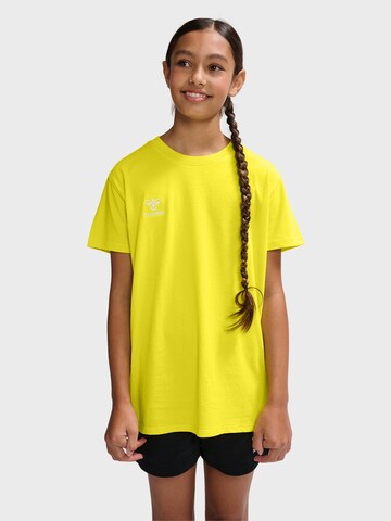 Hummel Shirt 'Go 2.0' in Geel: voorkant