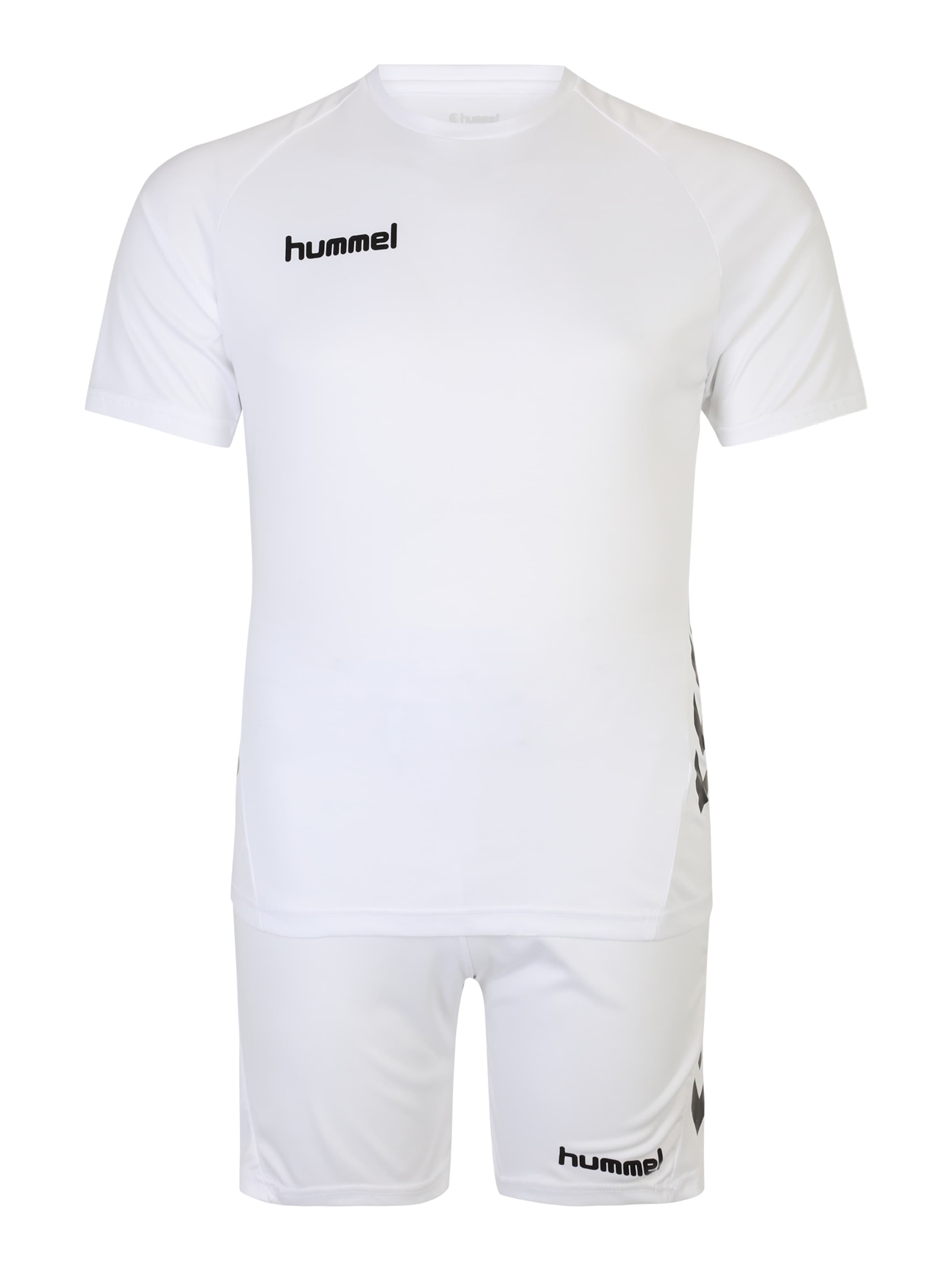 Hummel - Fato de treino em branco: frente