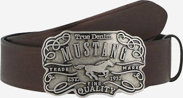 Ceinture MUSTANG en marron : devant