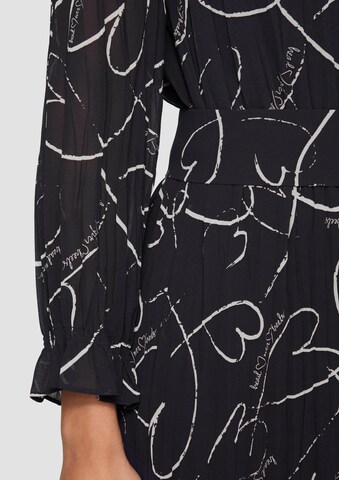 s.Oliver BLACK LABEL Jurk in Blauw