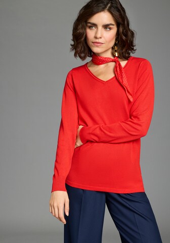 FLASHLIGHTS Pullover in Rot: Vorderseite