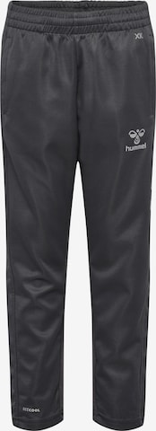 Coupe slim Pantalon de sport Hummel en gris : devant