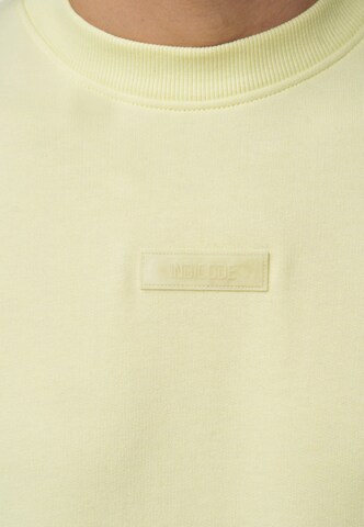 INDICODE JEANS Sweatshirt 'Baxter' in Yellow