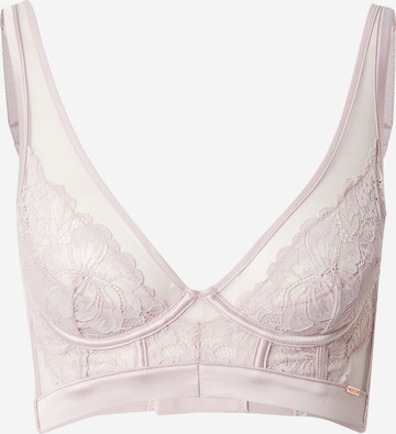 Hunkemöller Bustier Biustonosz 'Rosalia' w kolorze fioletowy: przód