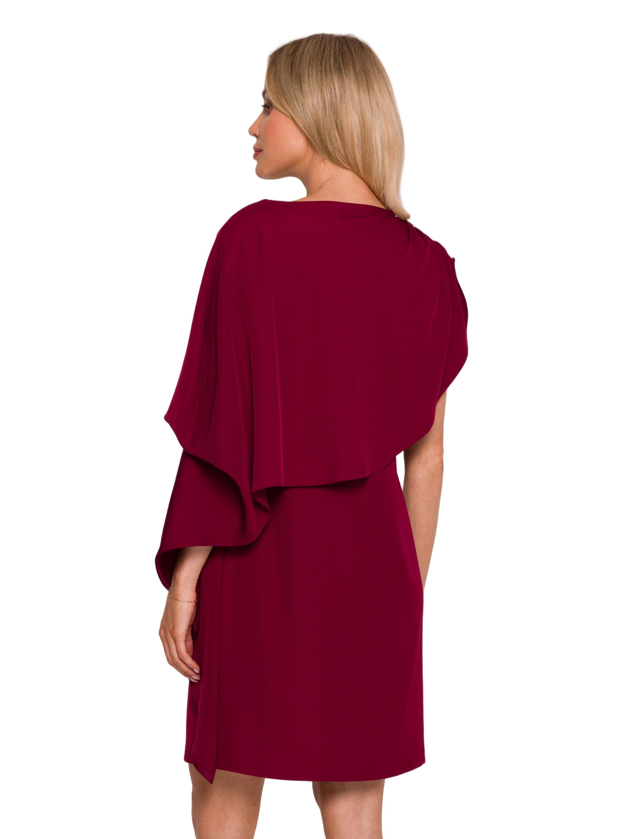 Rochie 'Sukienka z peleryną' de la Stylove pe roșu