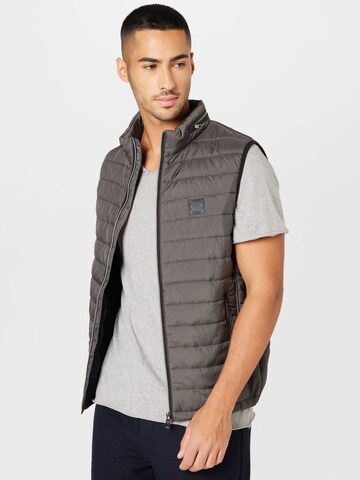 bugatti Vest in Grey: front