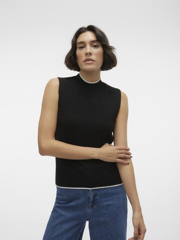 VERO MODA Sweater in Black: front