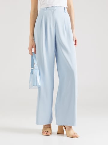 FRENCH CONNECTION Loose fit Pleat-front trousers 'HARRIE' in Blue: front