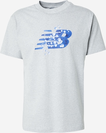 new balance Majica | siva barva: sprednja stran