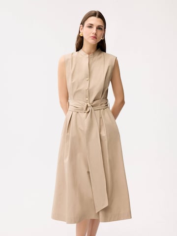 adl Blousejurk in Beige: voorkant