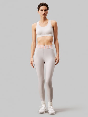 Calvin Klein Sport Skinny Sporthose in Grau