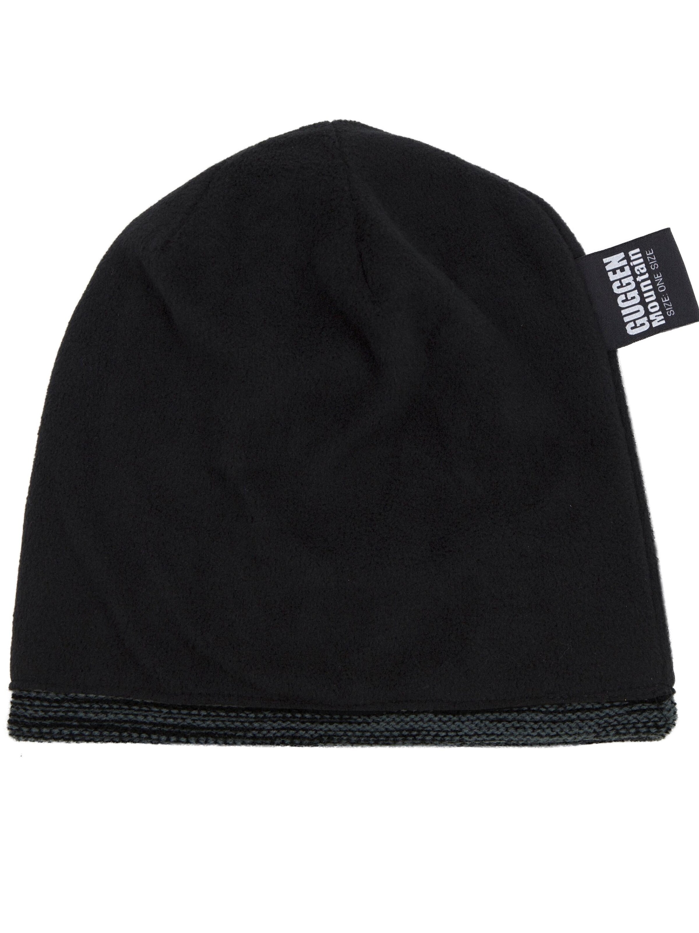 Guggen Mountain Mütze 'Mütze K902 Wintermütze mit leichtem Fleecefutter'‌‌‌‌ in Grau