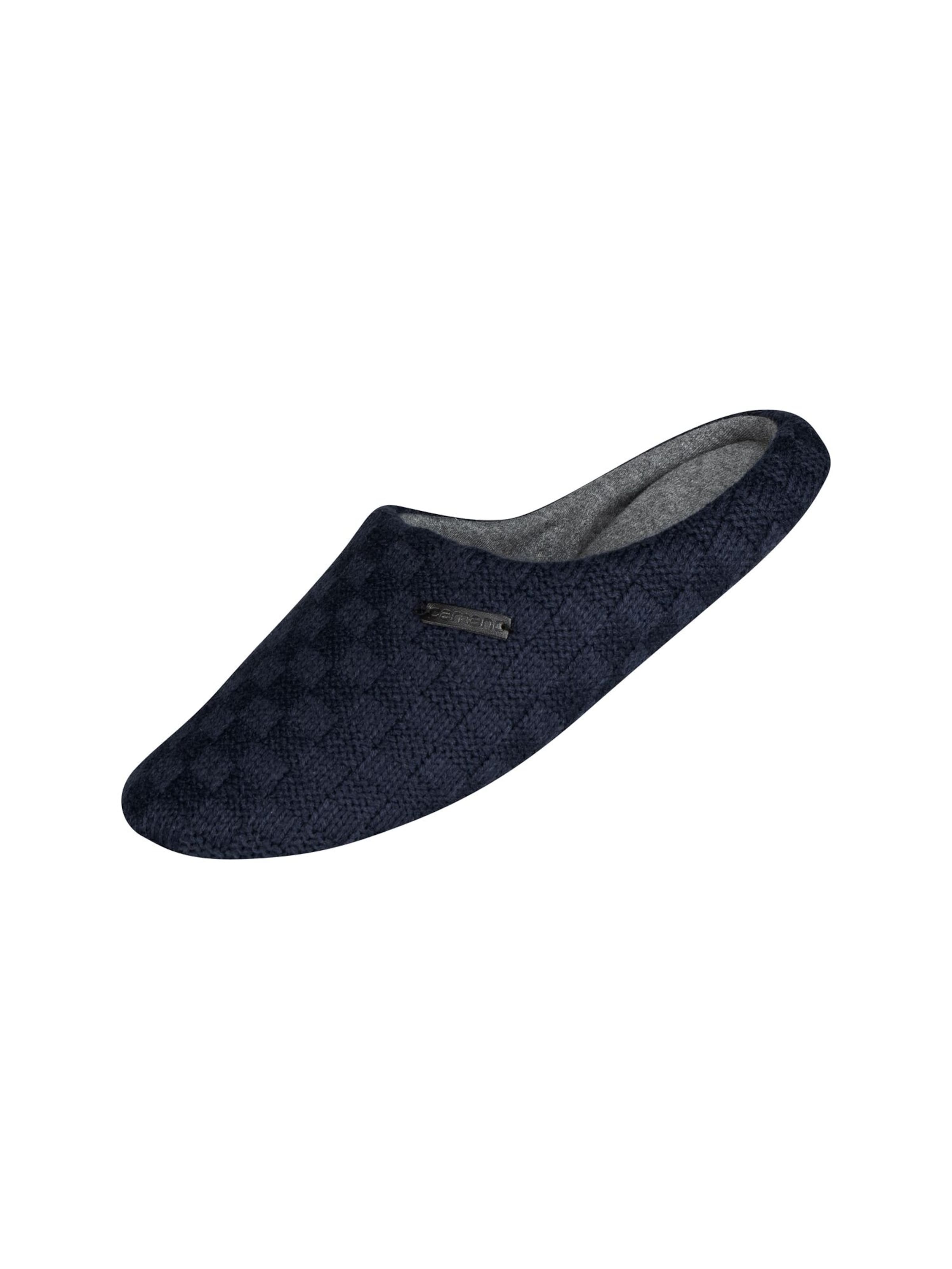 camano Slipper in Blue: front