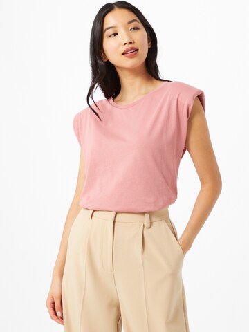 ONLY T-shirt 'Pernille' i rosa: framsida